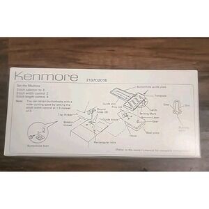 Kenmore 213702016 - Buttonhole Button Maker Attachment for Sewing machine NIB